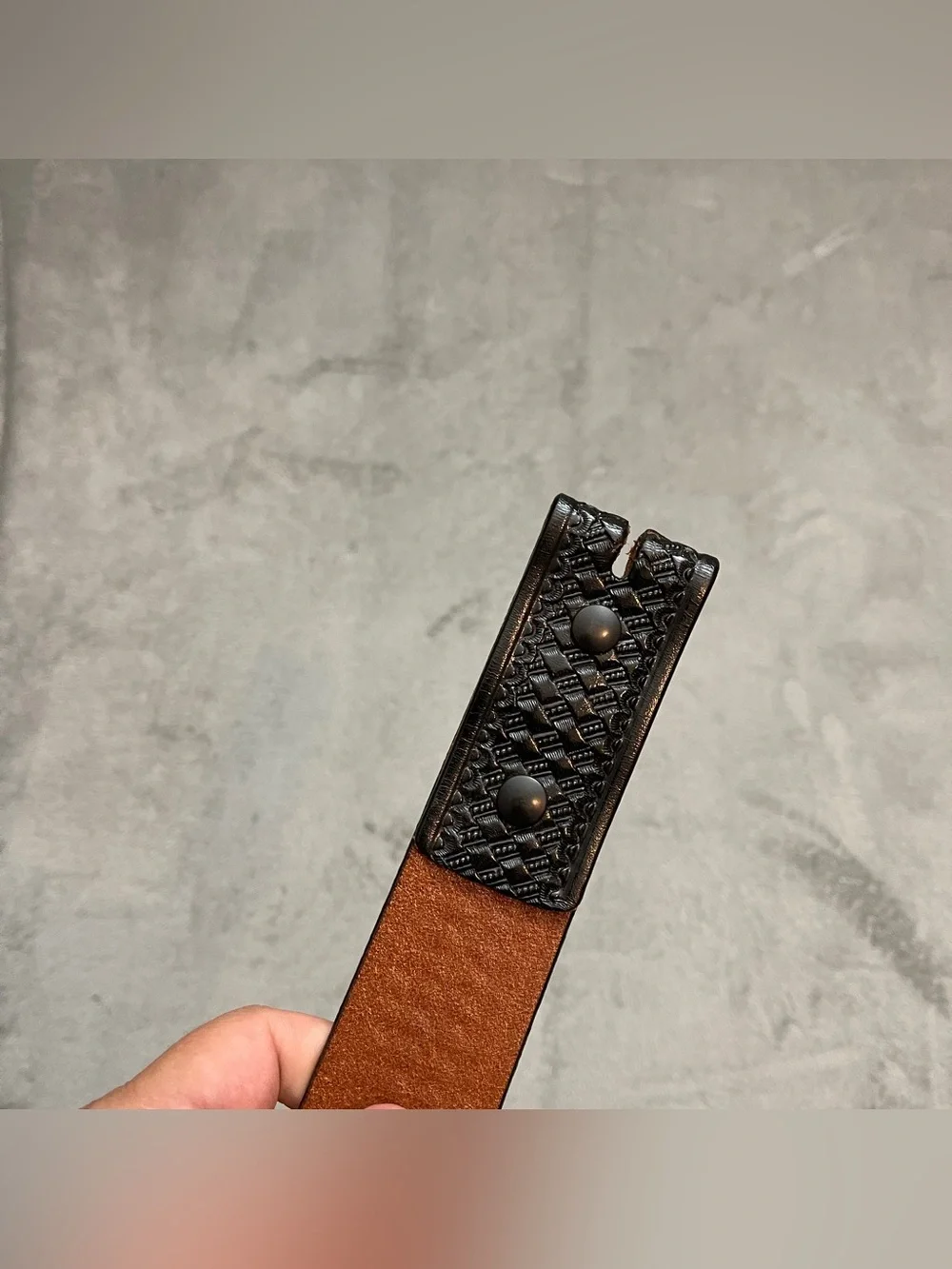 Don Hume B111 BUCKLELESS TROUSER BELT 1 3/4